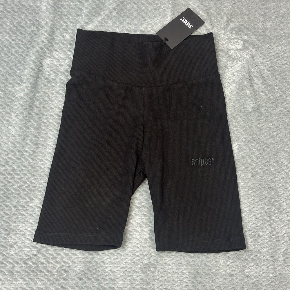 Snipes Women's XS High Waisted Biker Shorts 7" Inseam Stretchy Workout‎ Comfy